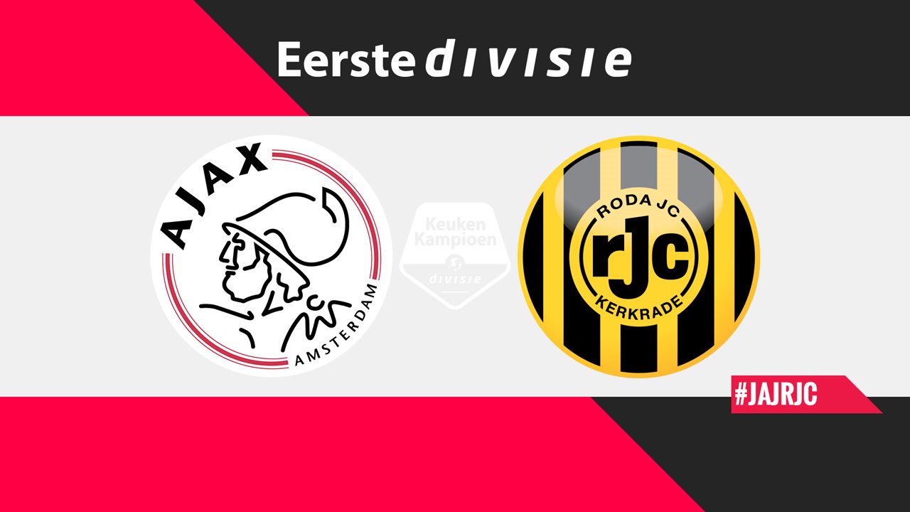 Jong Ajax vs Roda JC poster