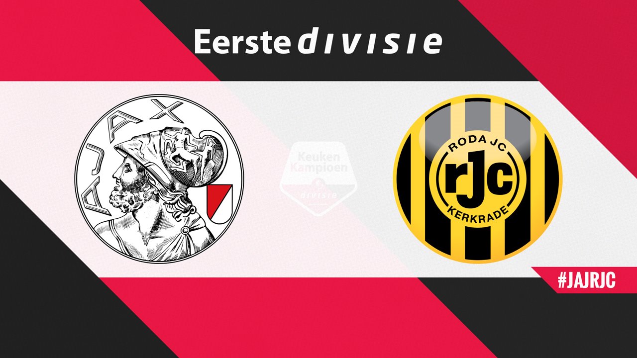 Jong Ajax vs Roda JC poster