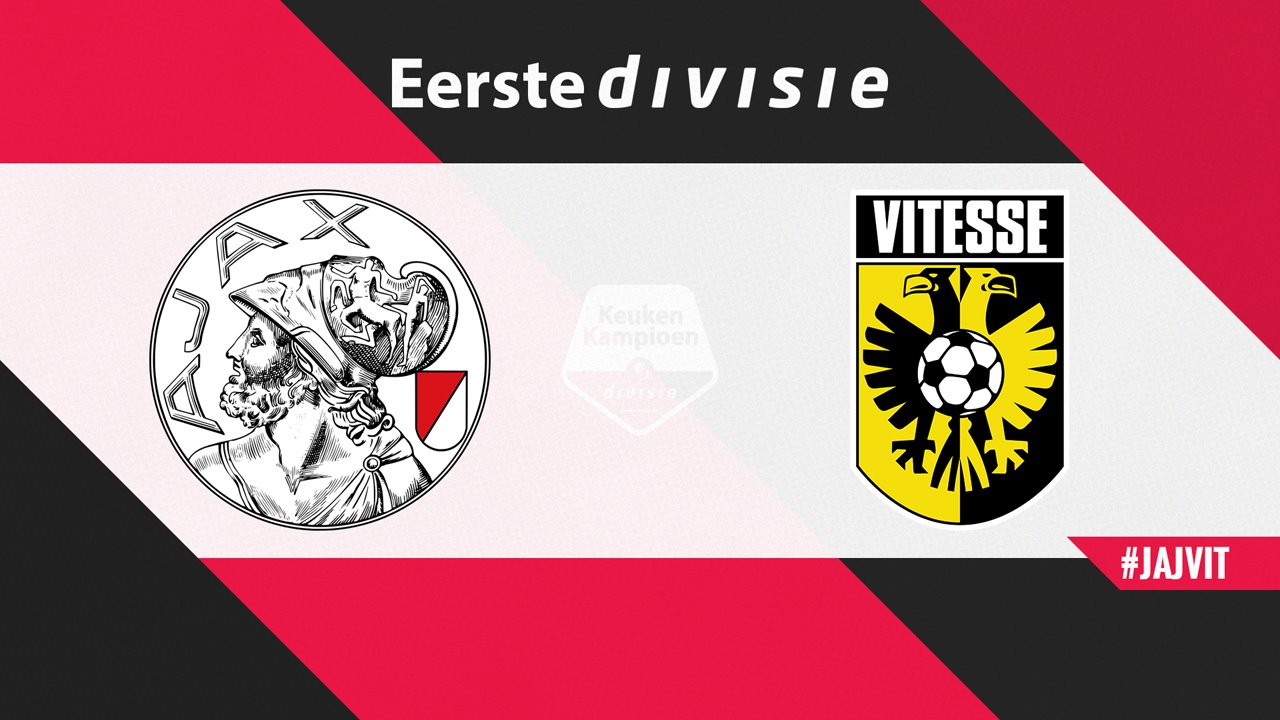 Jong Ajax vs Vitesse poster