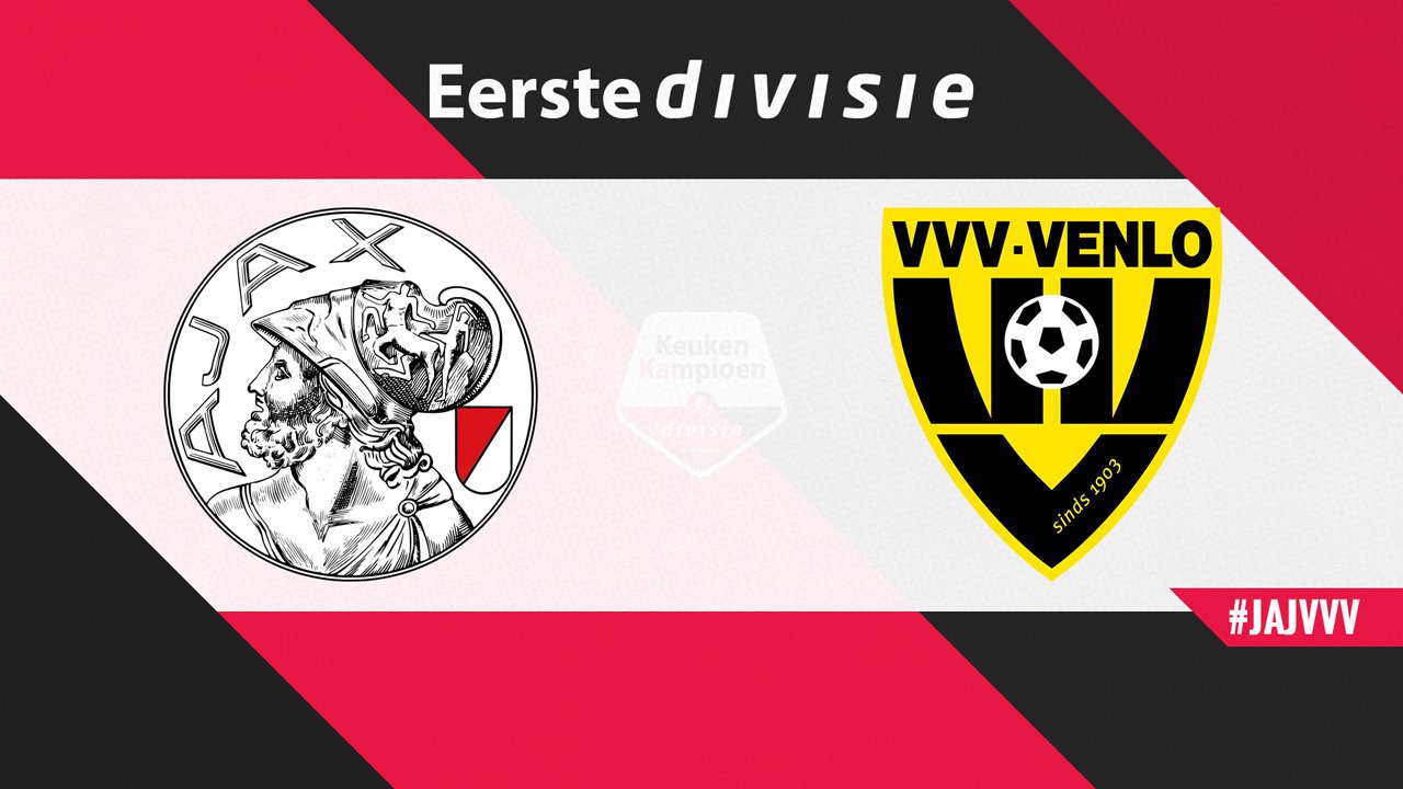 Jong Ajax vs VVV-Venlo poster