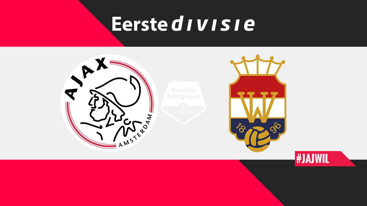 Jong Ajax vs Willem II poster