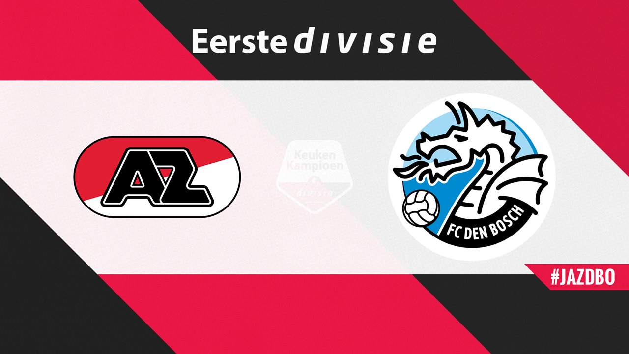 Jong AZ vs Den Bosch poster