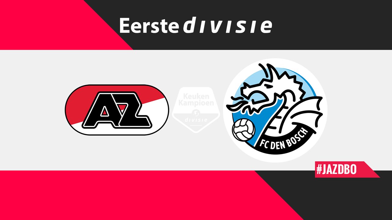 Jong AZ vs FC Den Bosch poster