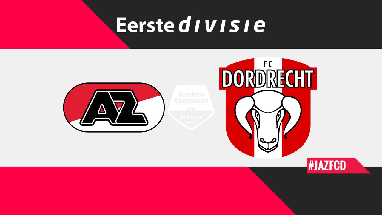 Jong AZ vs FC Dordrecht poster