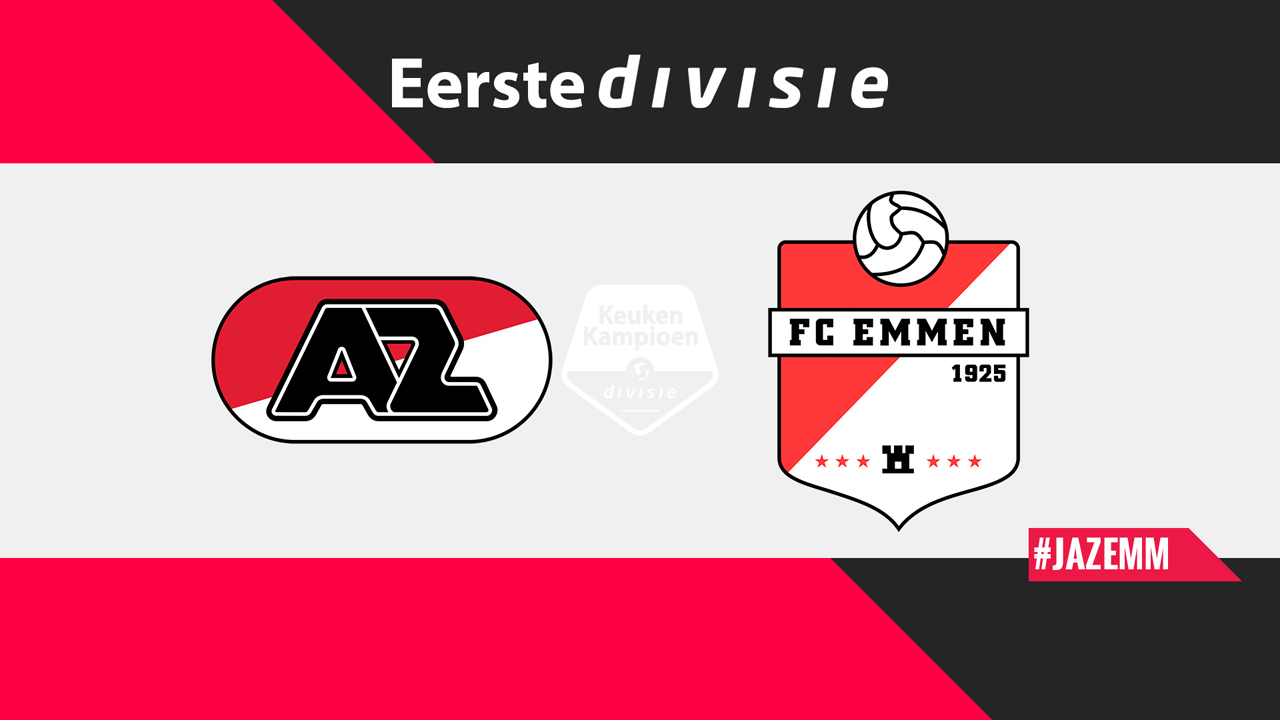Jong AZ vs FC Emmen poster
