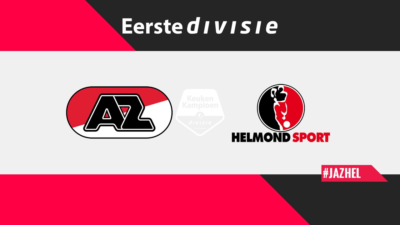 Jong AZ vs Helmond Sport poster