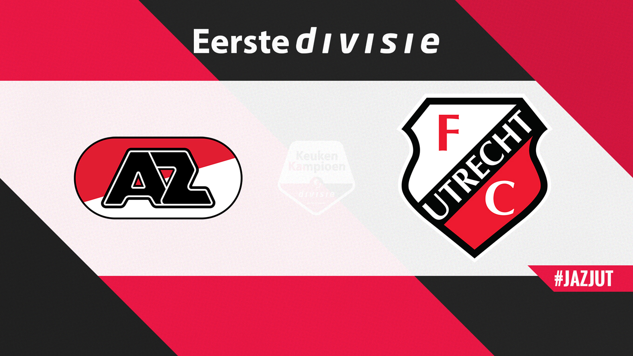 Jong AZ vs Jong Utrecht poster