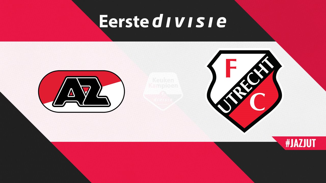 Jong AZ vs Jong Utrecht poster