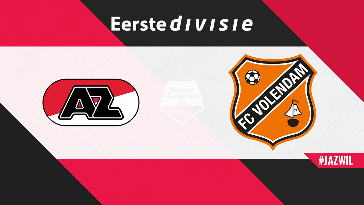 Jong AZ vs Volendam poster