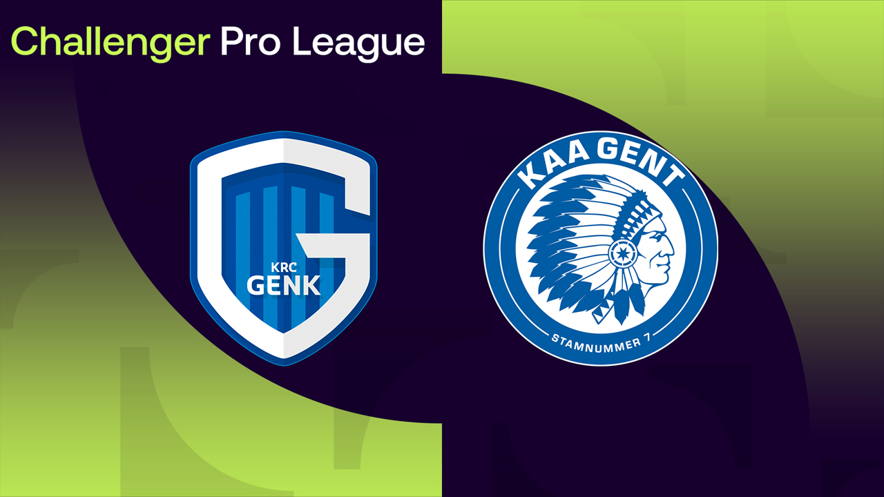 Jong Genk vs Jong Gent poster