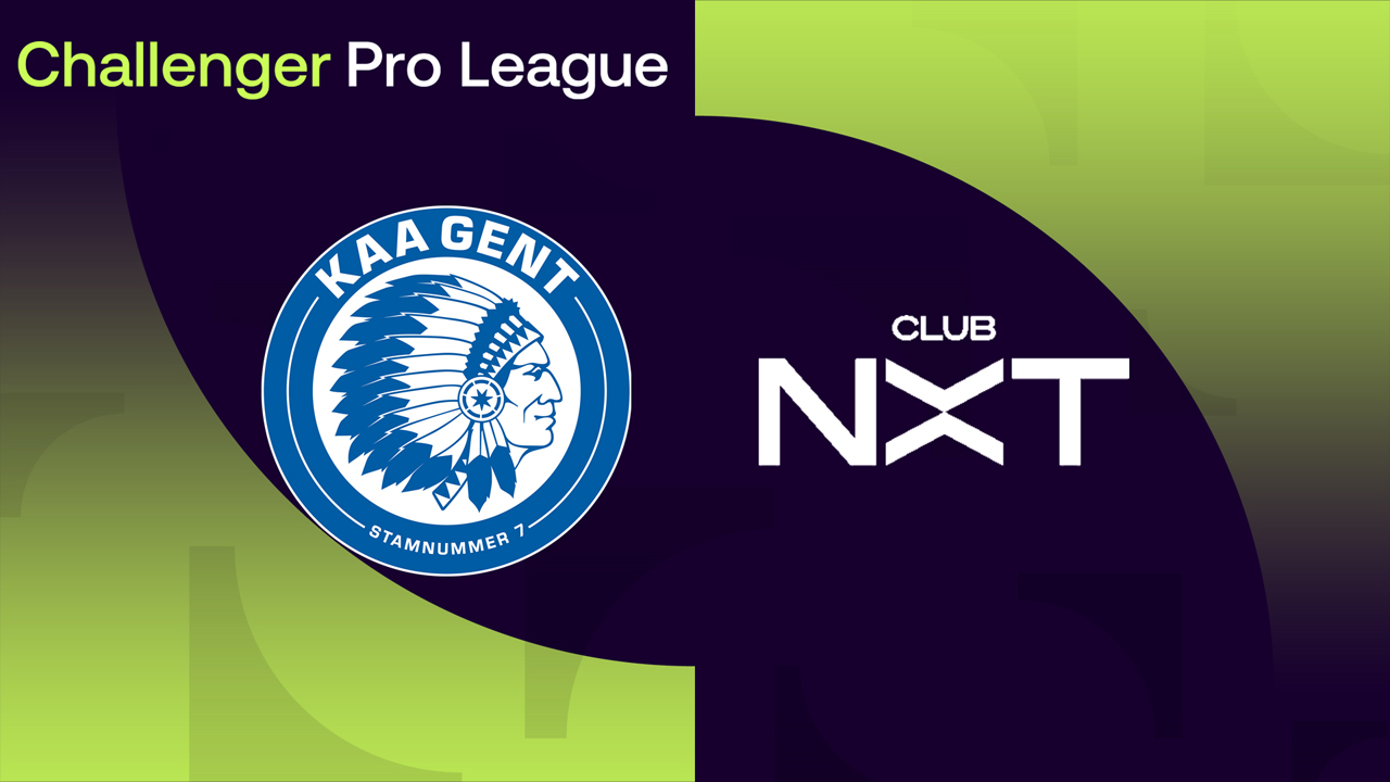Jong Gent vs Club NXT poster
