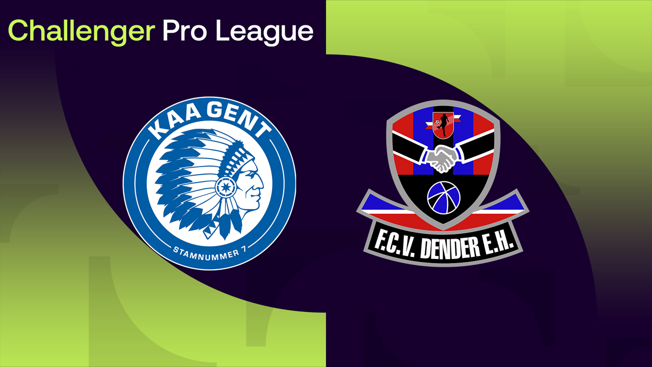 Jong Gent vs Dender poster