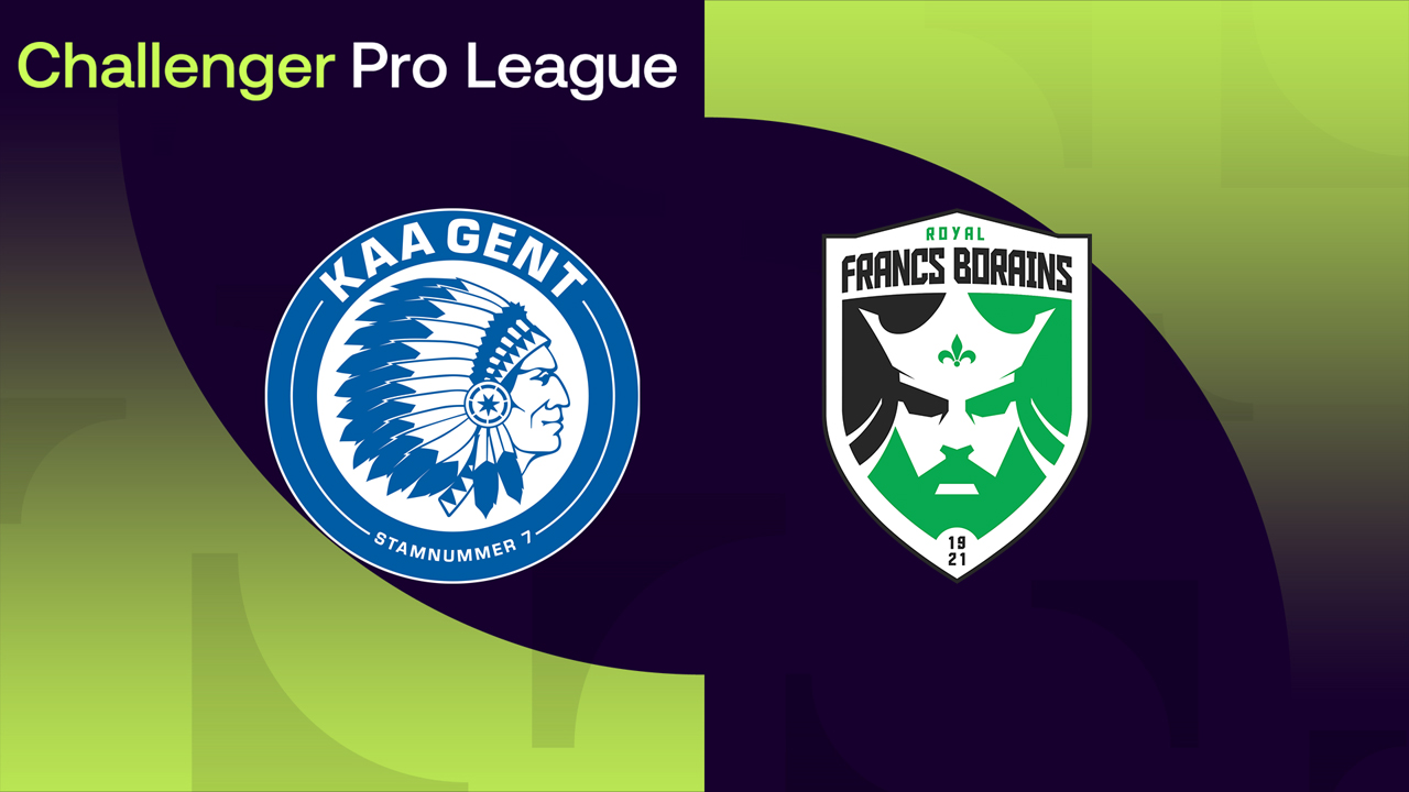 Jong Gent vs Francs Borains poster