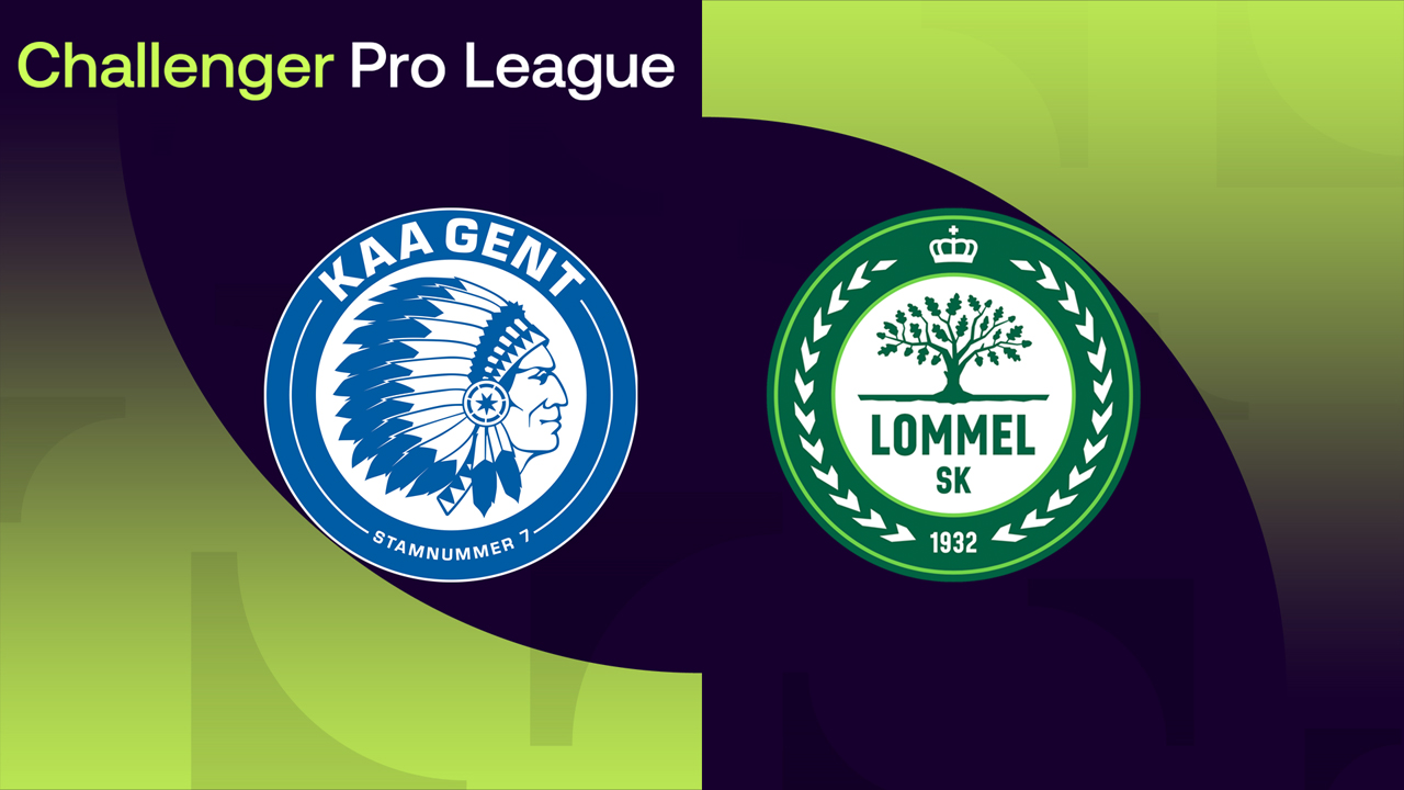 Jong Gent vs Lommel poster