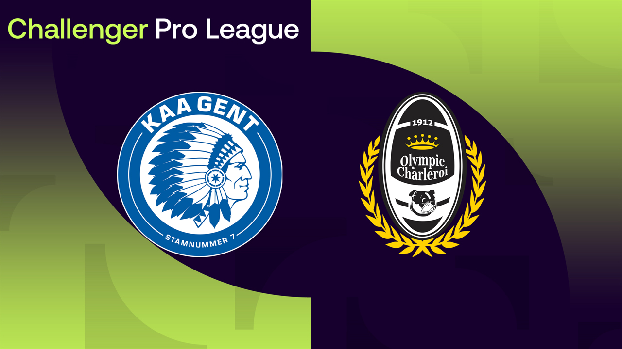 Jong Gent vs Olympic Charleroi poster