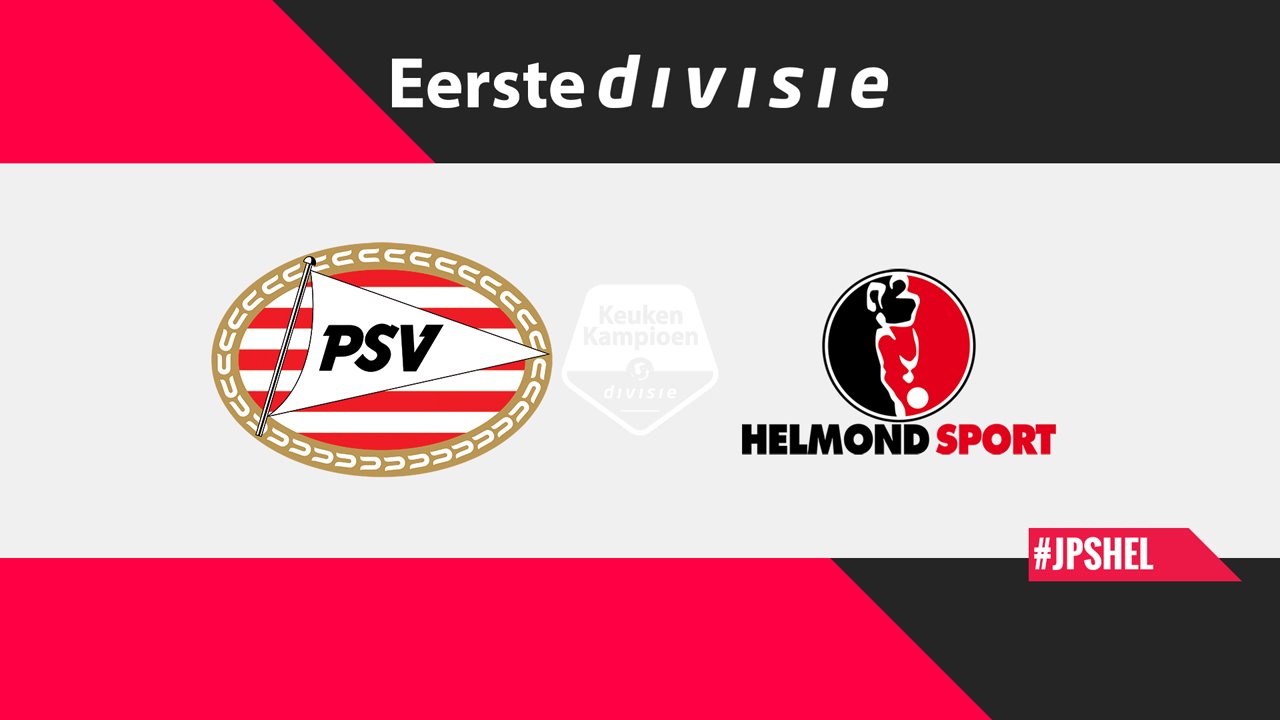 Jong PSV vs Helmond Sport poster