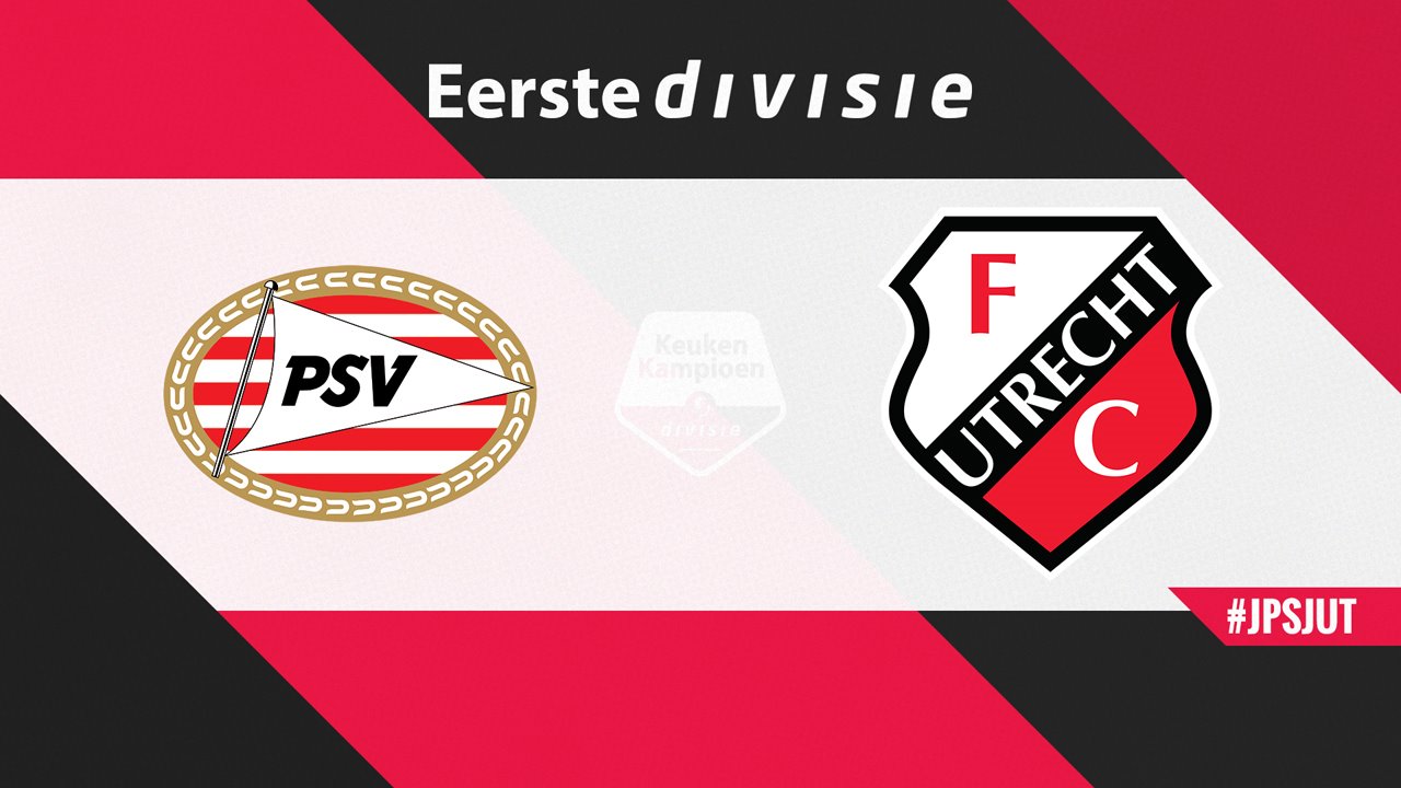 Jong PSV vs Jong Utrecht poster