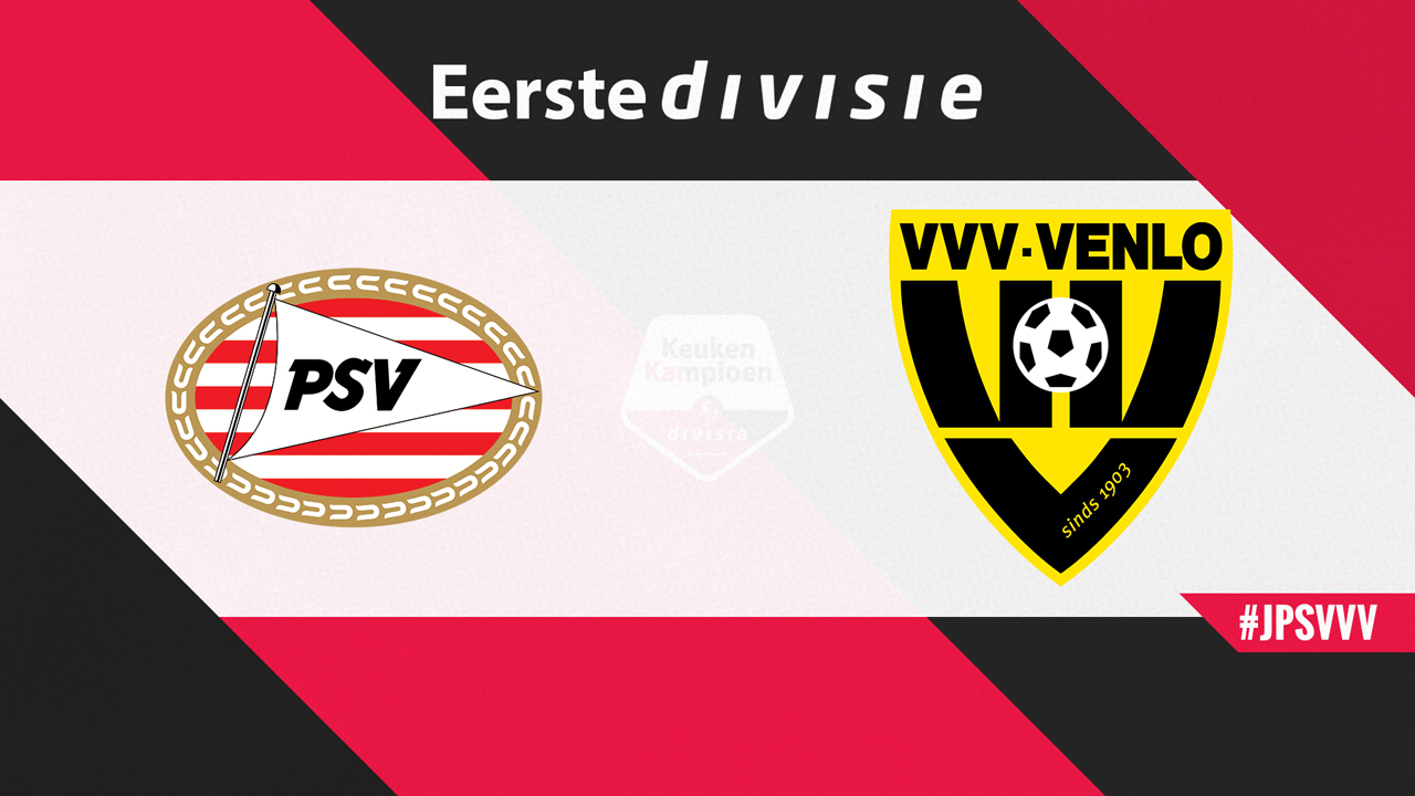 Jong PSV vs VVV-Venlo poster