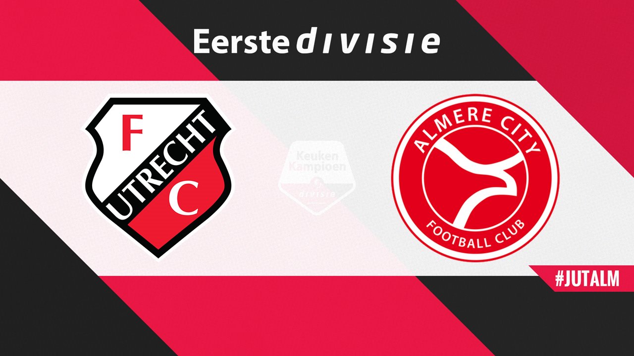 Jong Utrecht vs Almere City poster