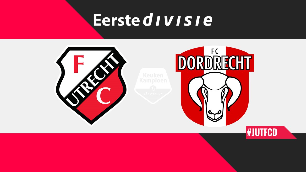 Jong Utrecht vs FC Dordrecht poster