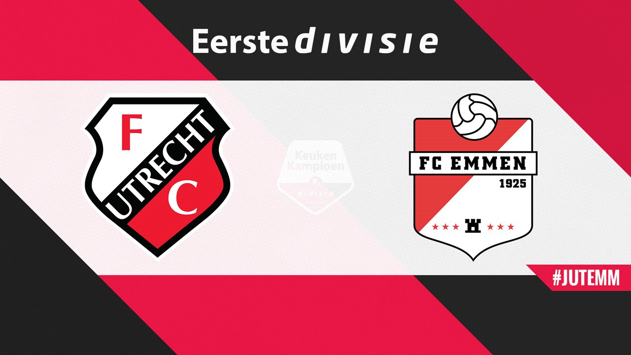 Jong Utrecht vs FC Emmen poster
