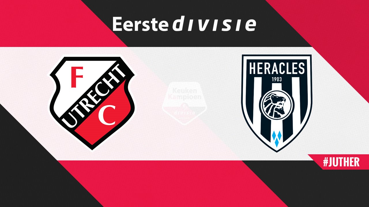 Jong Utrecht vs Heracles Almelo poster