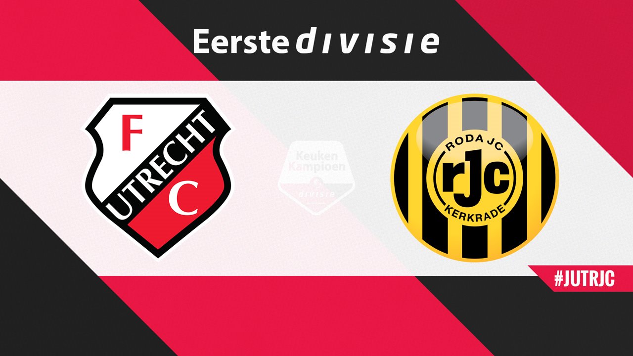 Jong Utrecht vs Roda JC poster