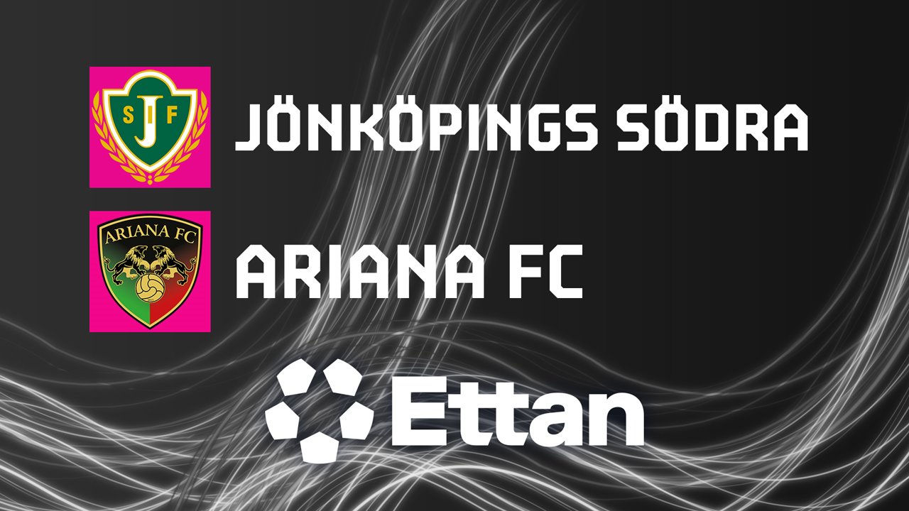 Jönköping Södra vs AFC Malmö poster