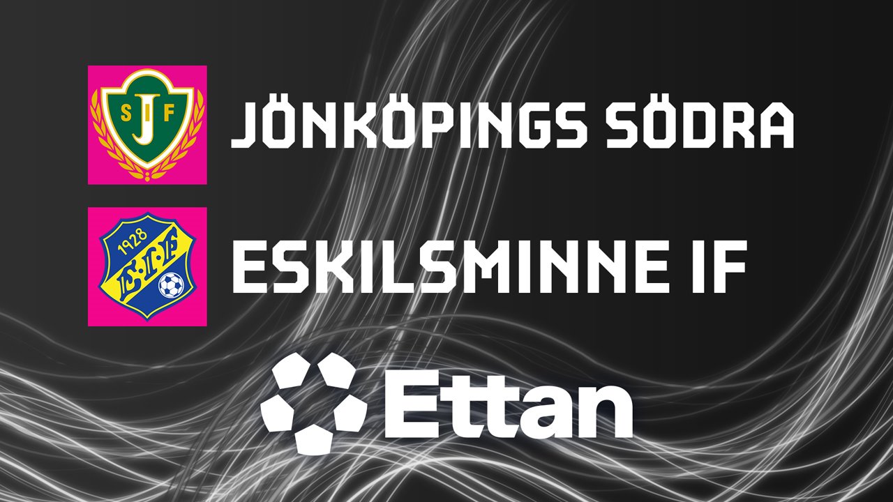 Jönköping Södra vs Eskilsminne poster