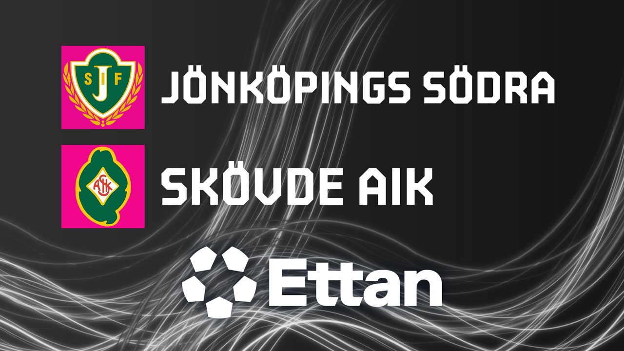 Jönköping Södra vs Skövde AIK poster