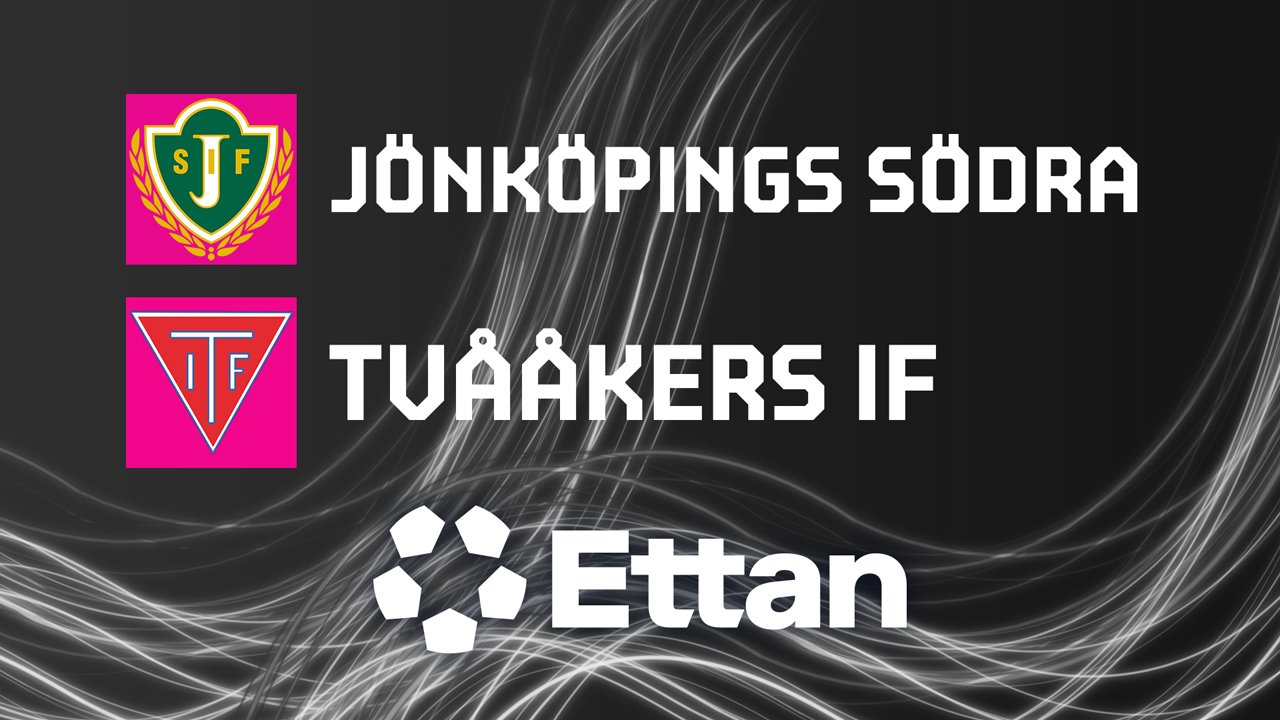 Jönköping Södra vs Tvååker poster