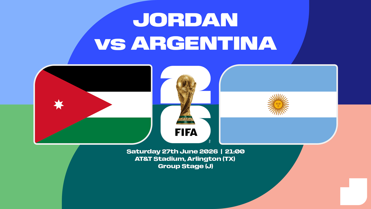 Jordan vs Argentina poster