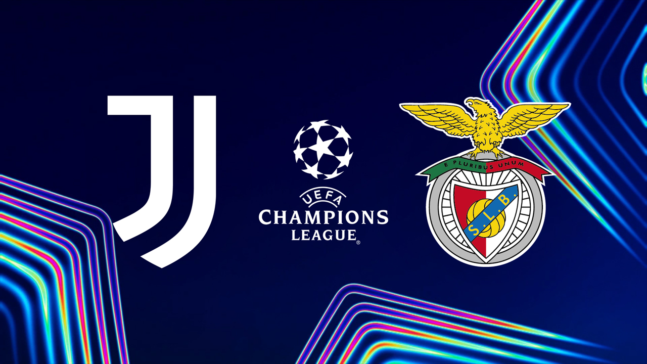 Juventus vs Benfica poster