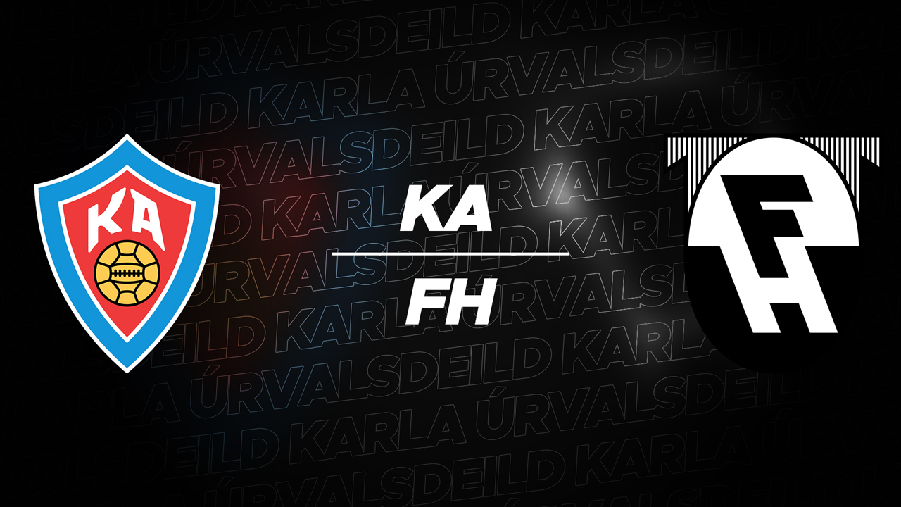 KA Akureyri vs FH Hafnarfjordur poster