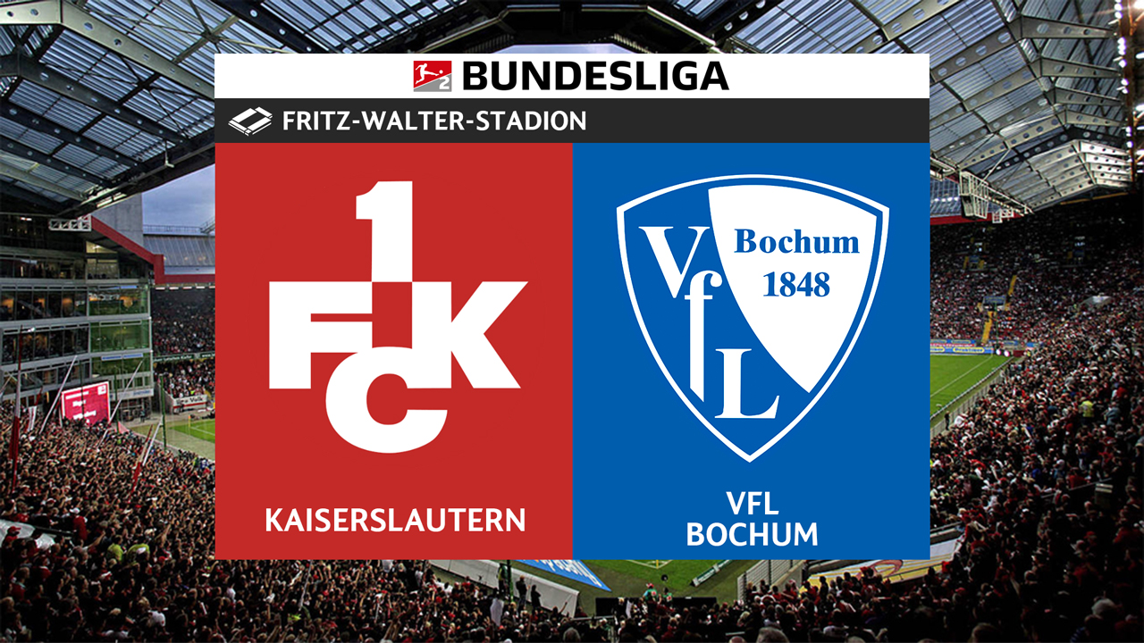 Kaiserslautern vs Bochum poster