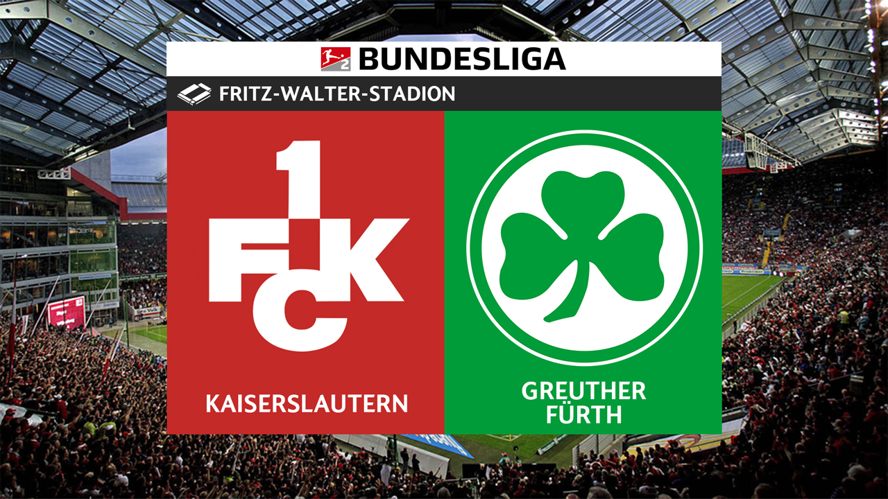 Kaiserslautern vs Greuther Fürth poster
