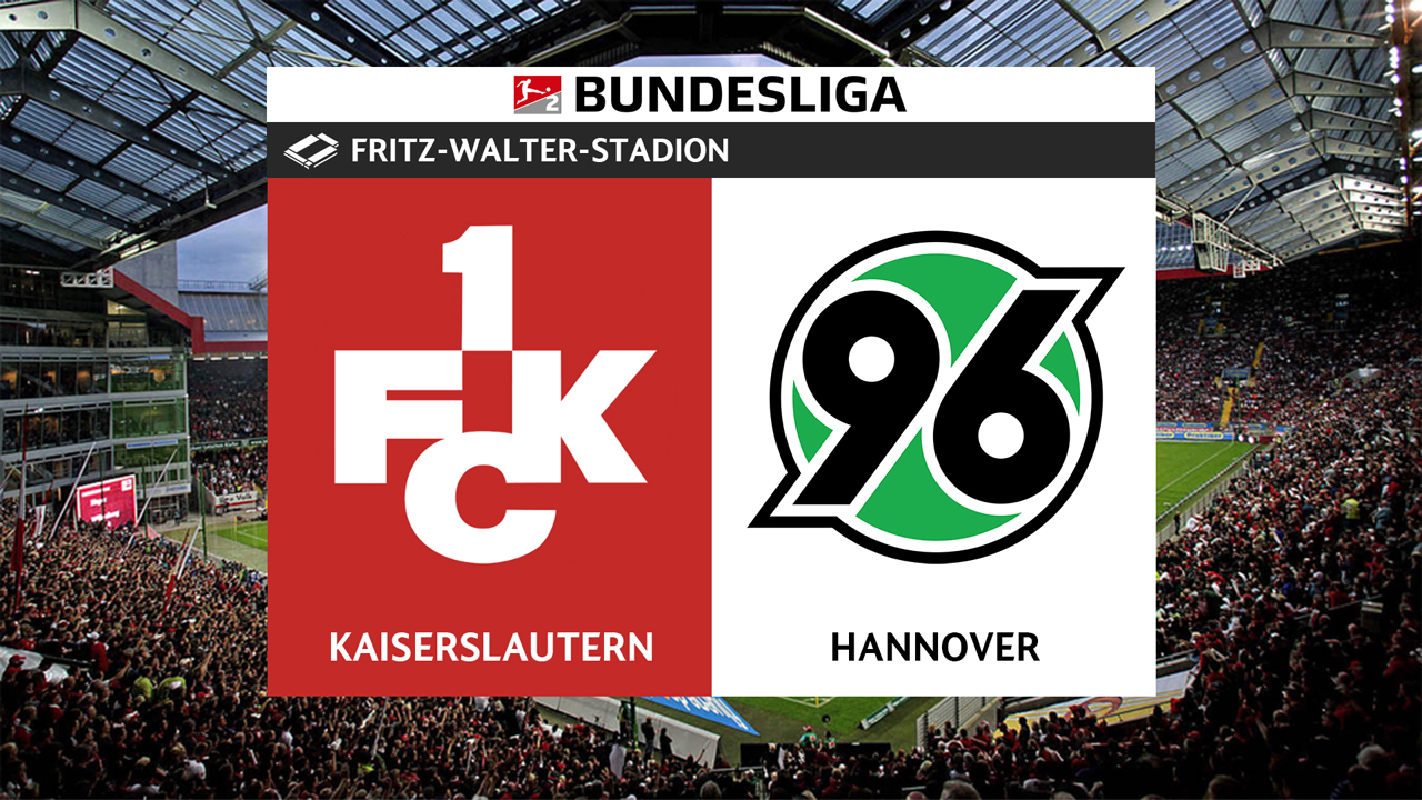 Kaiserslautern vs Hannover poster