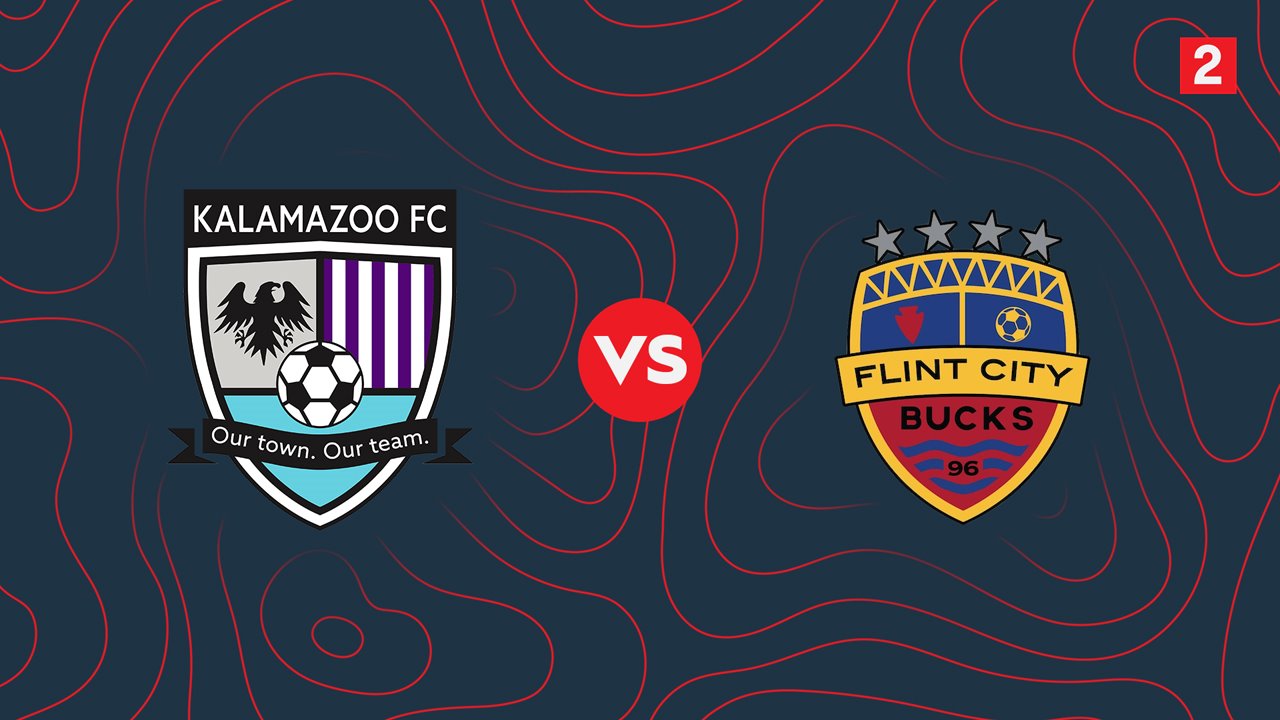 Kalamazoo FC vs Flint City Bucks poster