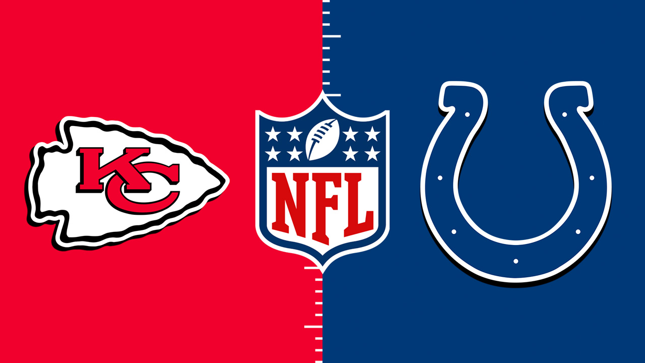 Kansas City Chiefs vs Indianapolis Colts poster