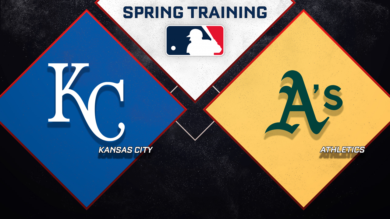 Kansas City Royals vs Athletics poster