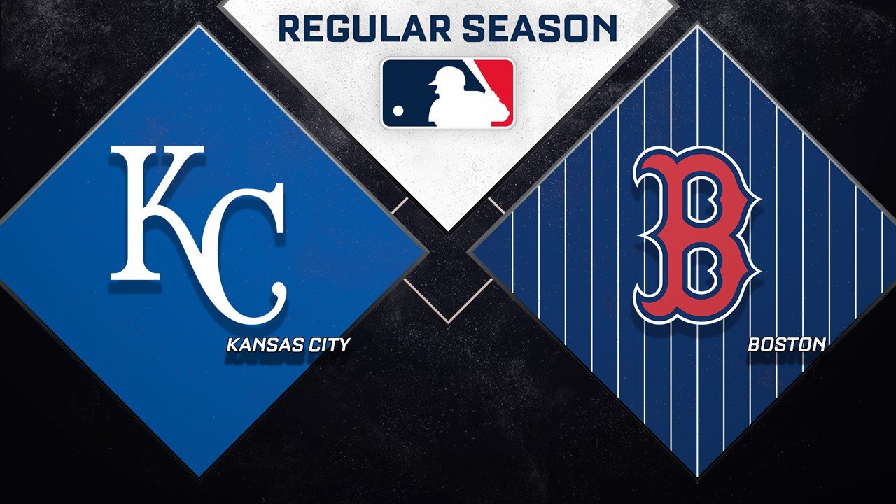 Kansas City Royals vs Boston Red Sox poster