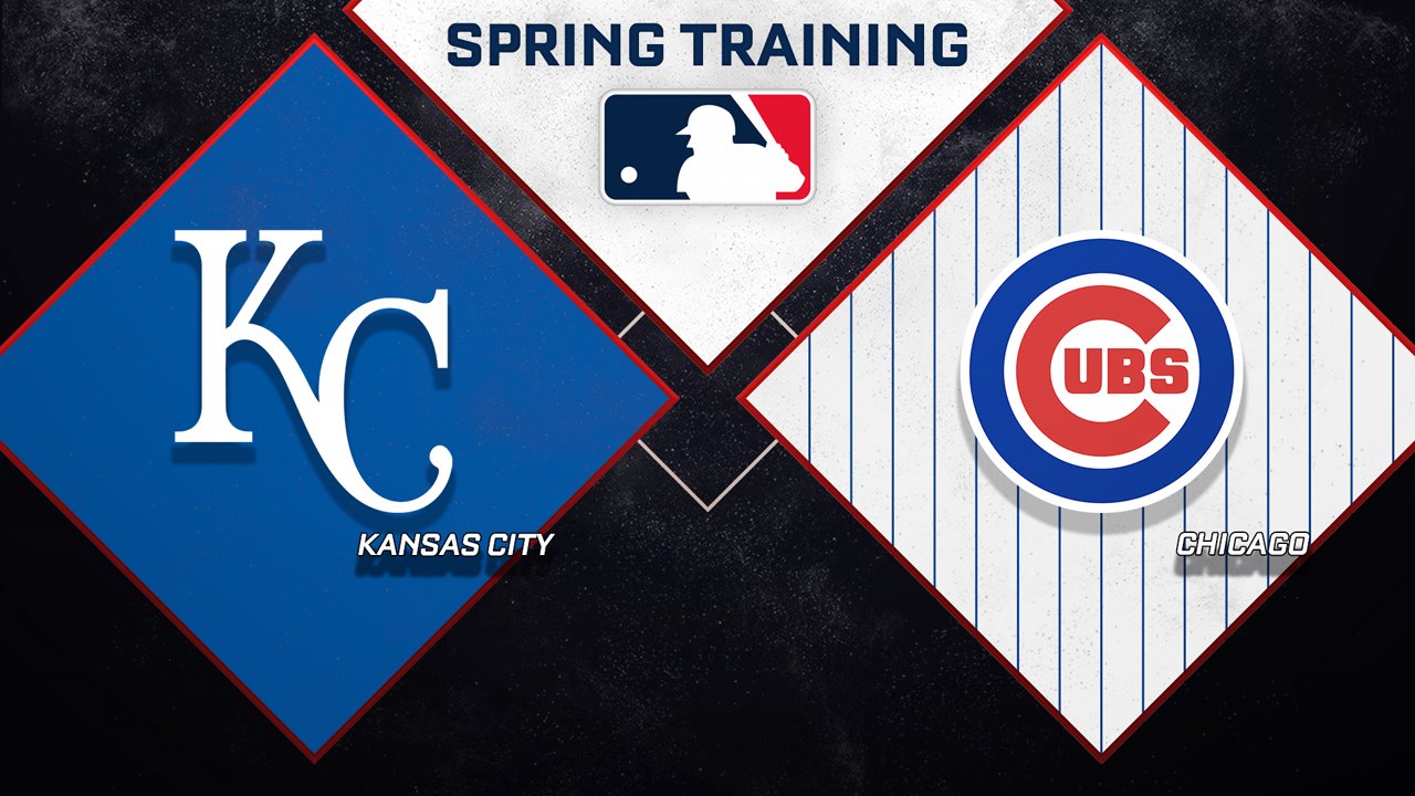 Kansas City Royals vs Chicago Cubs poster