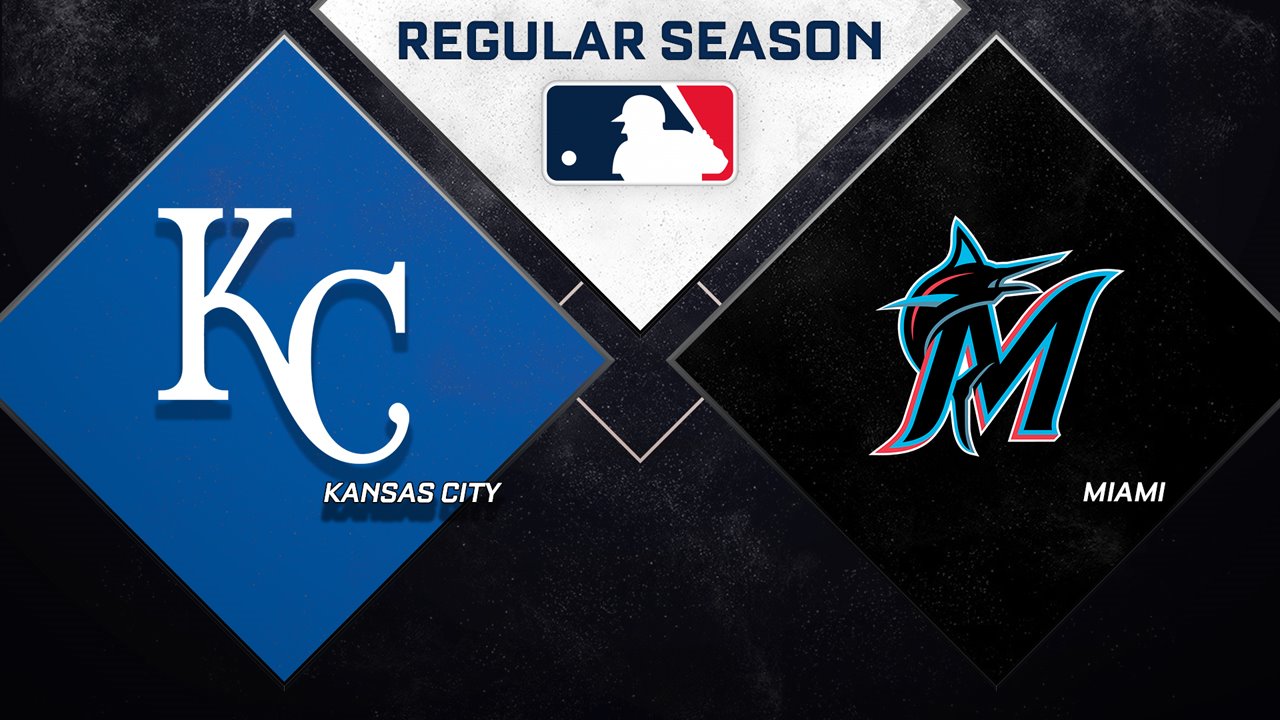 Kansas City Royals vs Miami Marlins poster