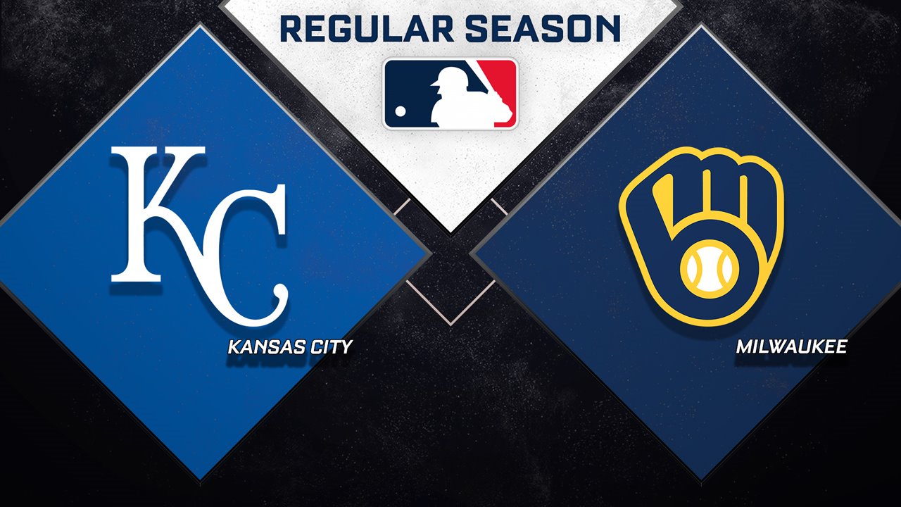 Kansas City Royals vs Milwaukee Brewers poster