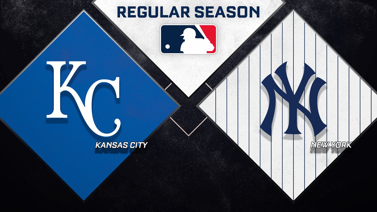 Kansas City Royals vs New York Yankees poster