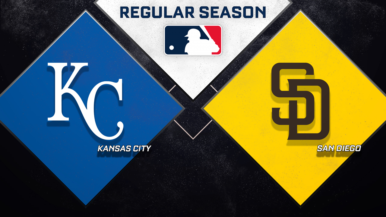 Kansas City Royals vs San Diego Padres poster