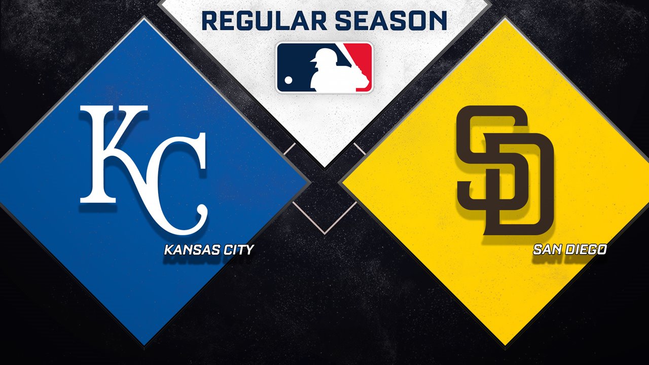 Kansas City Royals vs San Diego Padres poster