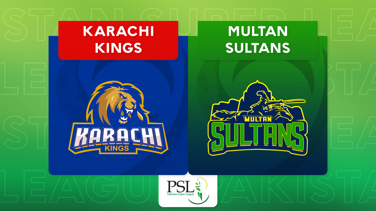 Karachi Kings vs Multan Sultans poster
