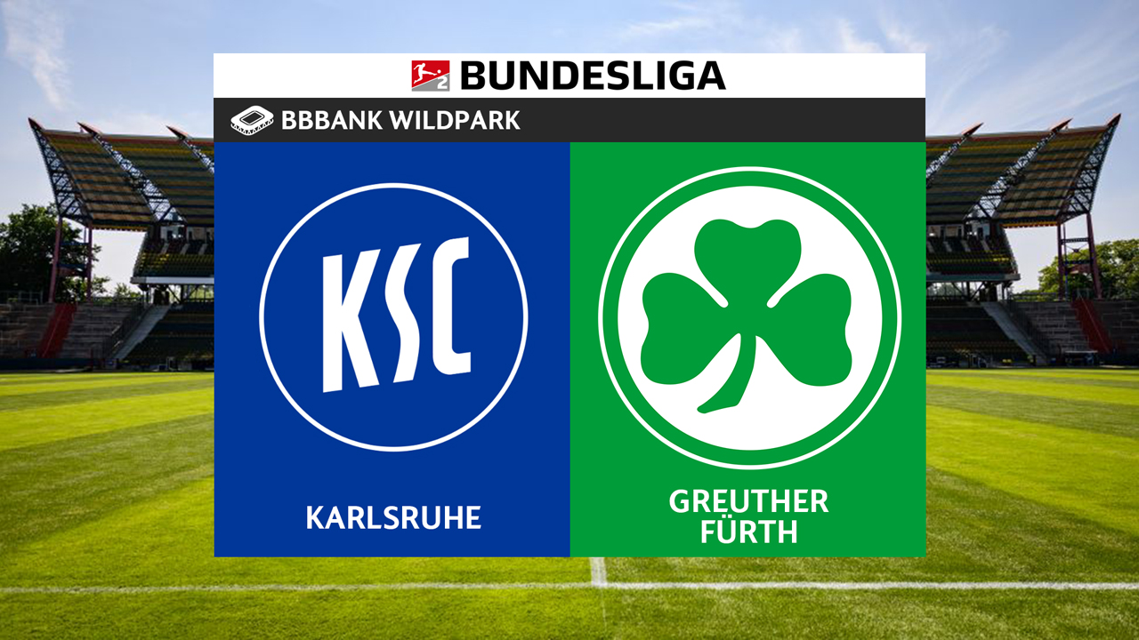 Karlsruhe vs Greuther Fürth poster