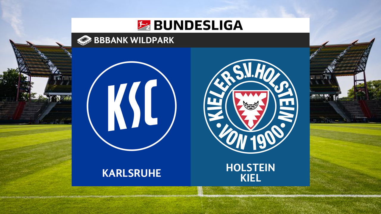 Karlsruhe vs Holstein Kiel poster